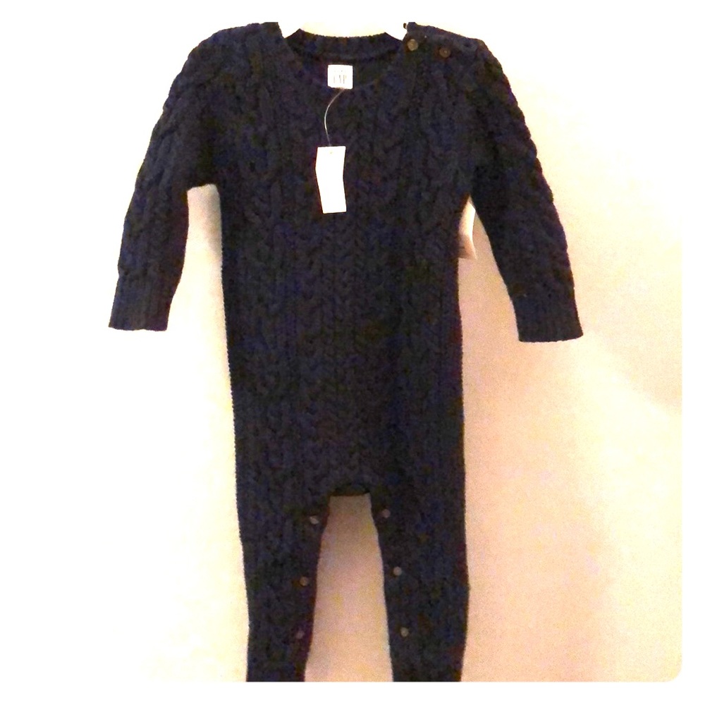 Baby Gap Cable knit one piece